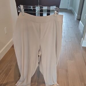 Athleta Cream Women's Trousers